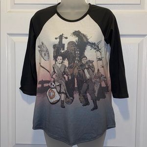 Women’s Star Wars Ragland 3/4 Length Tee